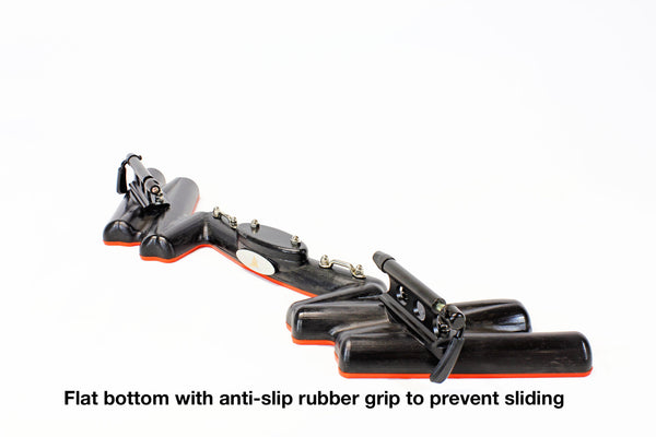 Asphalt Black Double Bike Rack – SteepGrade Bike Racks