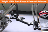 Horizon Blue Double Bike Rack